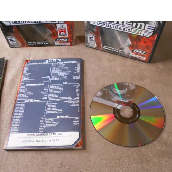 Supreme Commander PC Game For Windows PC DVD 2007 w/Map & Manual - Picture 5 of 7